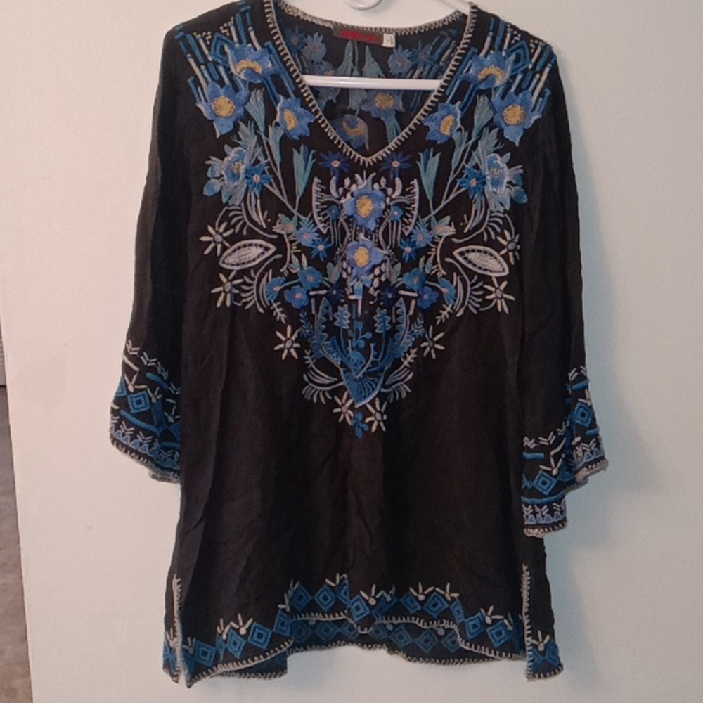 Johnny Was Small Tunic Blouse